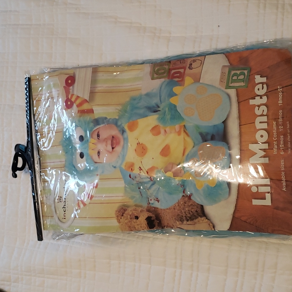 Toddler lil' monster costume size Large (18mo-2T).